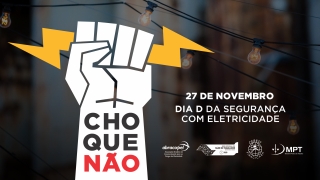 Eletricidade mata - choque não